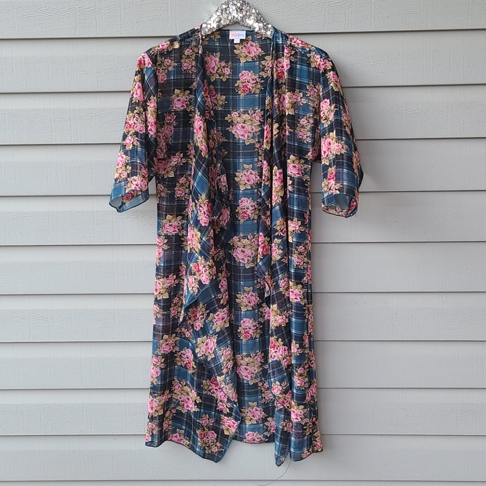 Lularoe floral Shirley kimono